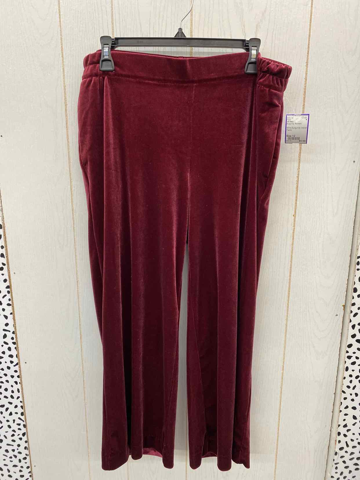 Old Navy Burgundy Womens Size 12 Pants