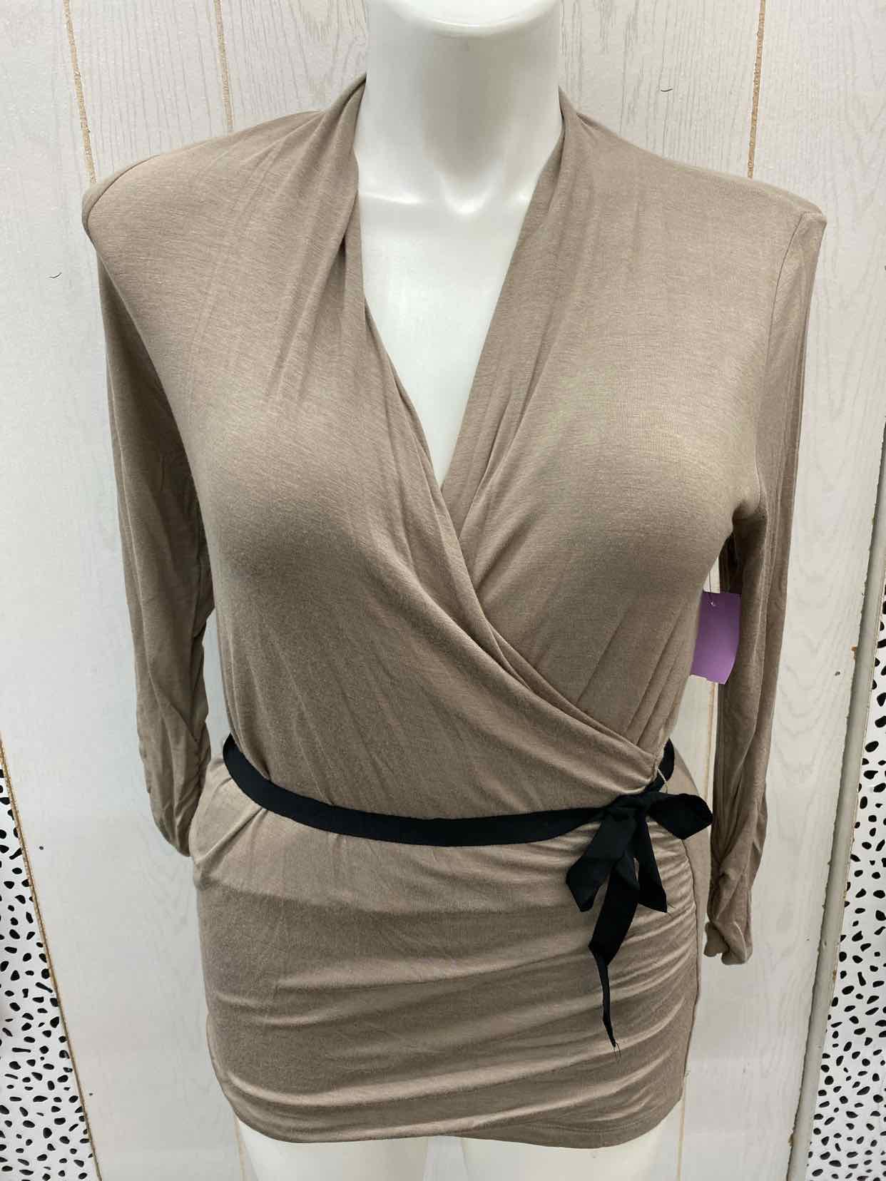 Maurices Taupe Womens Size L Shirt