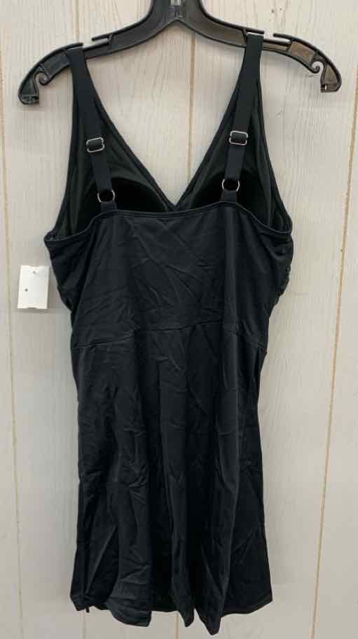 D & Co Black Womens Size 12 Swimsuit