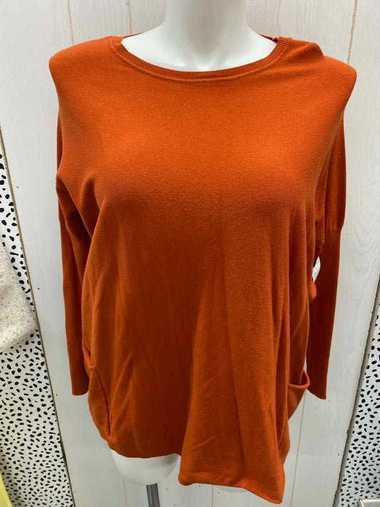 Tea & Rose Orange Womens Size M/L Sweater