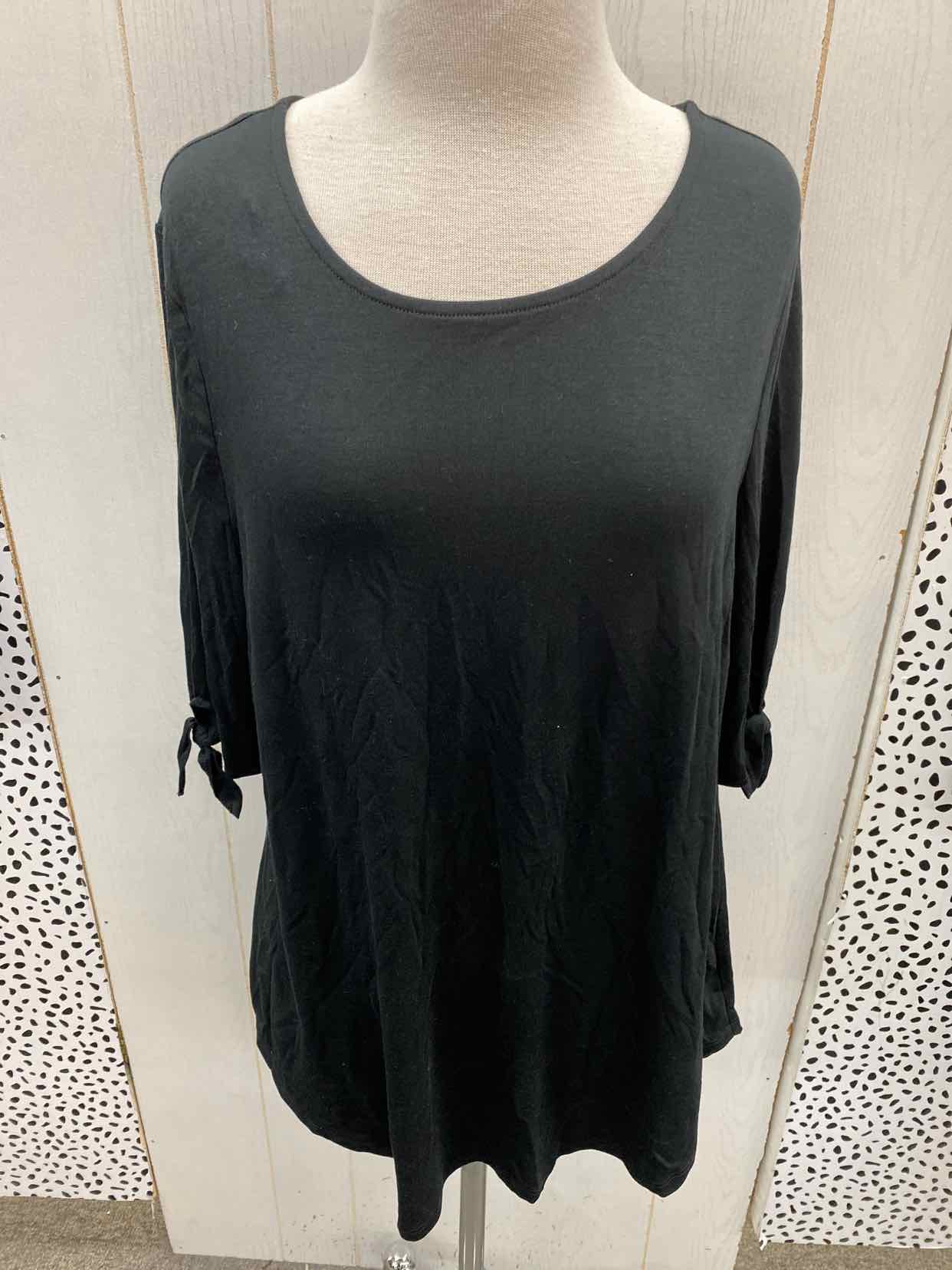 West Loop Black Womens Size L Shirt