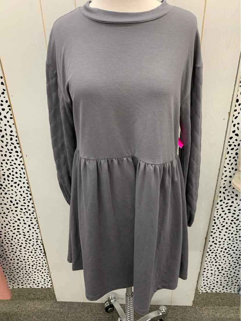 Maurices Gray Womens Size 6 Dress