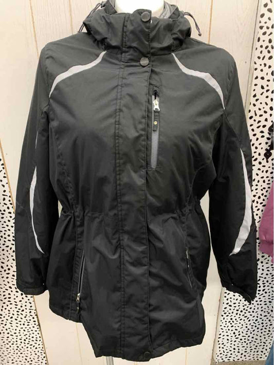 Black Womens Size 1X Jacket (Outdoor)