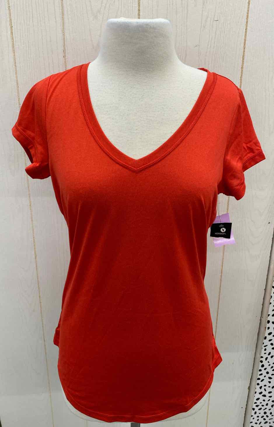 Xersion Red Womens Size S Tall Shirt