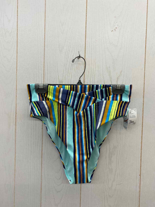 AERIE Blue Womens Size L Swimsuit