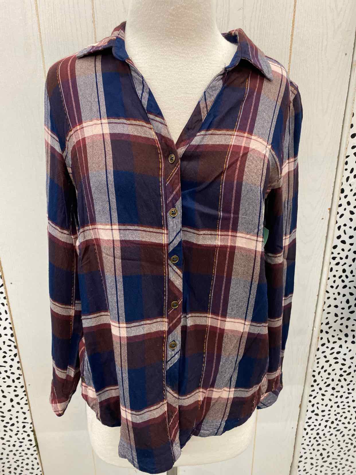 Maurices Blue Womens Size Small Shirt