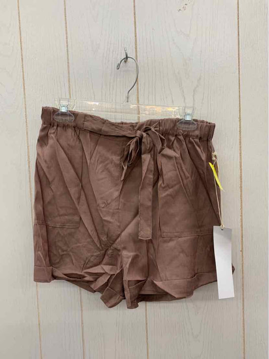 Lumiere Brown Womens Size 8 Shorts