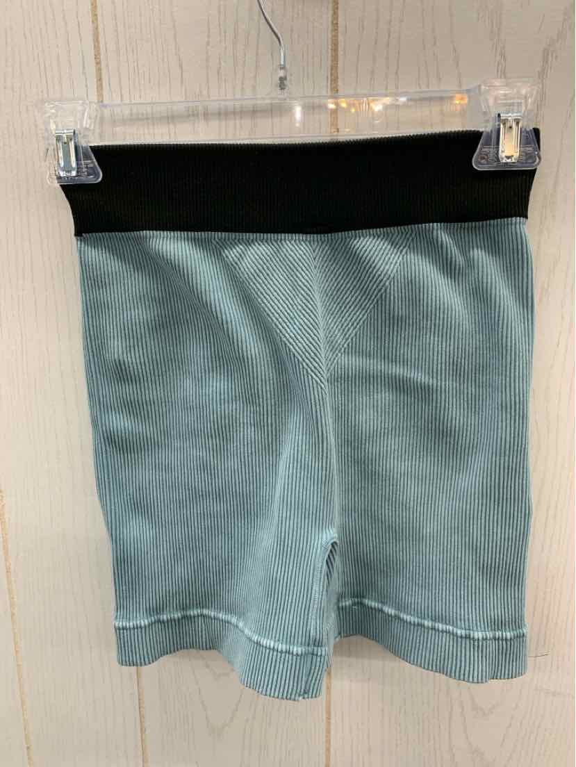 Zenana Blue Womens Size S/M Shorts