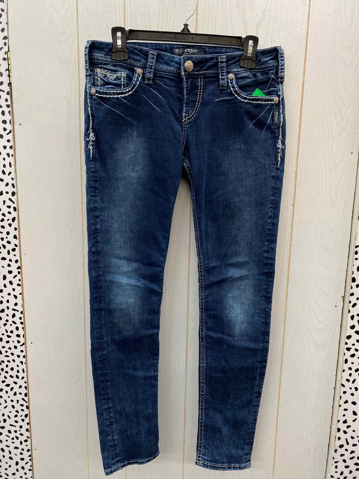 Silver Blue Womens Size 6/8 Jeans