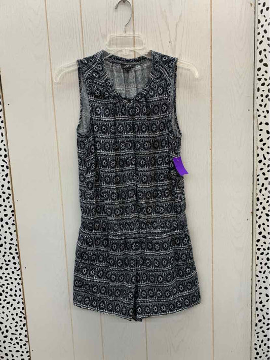 LOFT Blue Womens Size 1/2 Romper