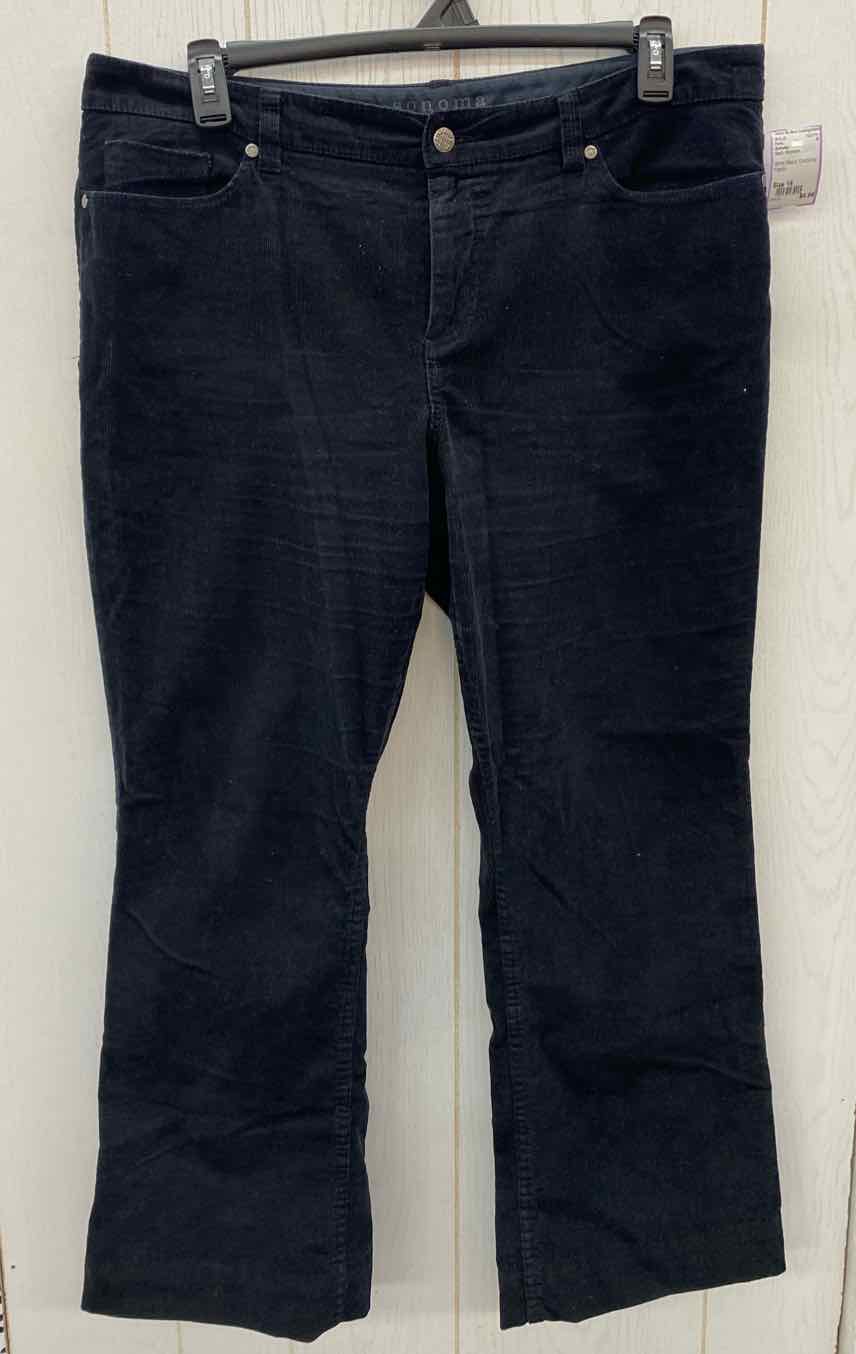 Sonoma Black Womens Size 16 Pants