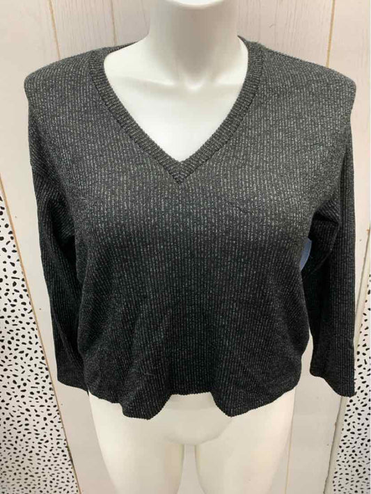 Time & Tru Black Womens Size L Sweater