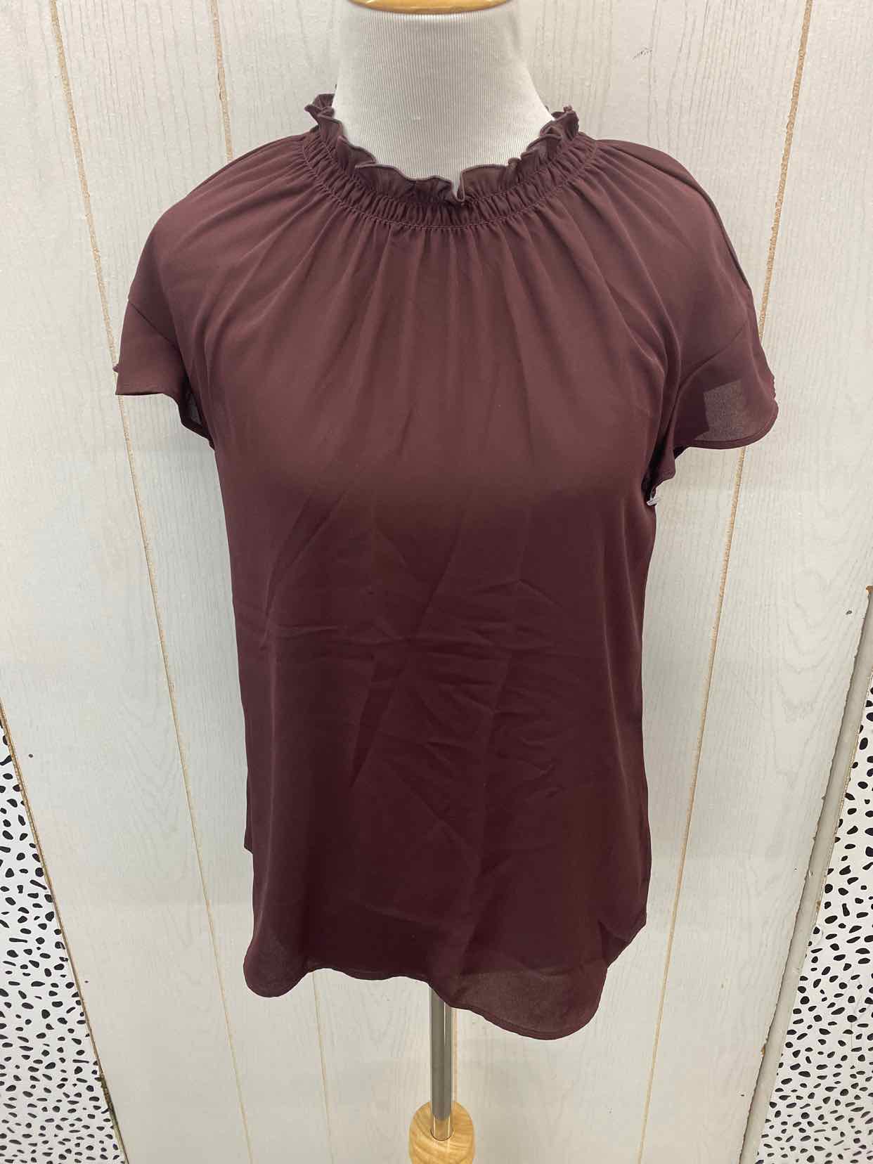 Express Burgundy Womens Size XS Shirt