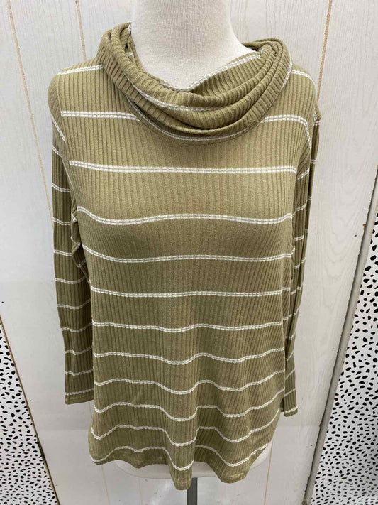 Staccato Tan Womens Size M Shirt