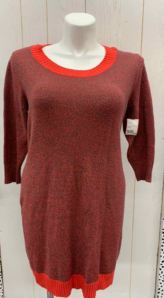 Derek Heart Coral Womens Size 16/18 Sweater