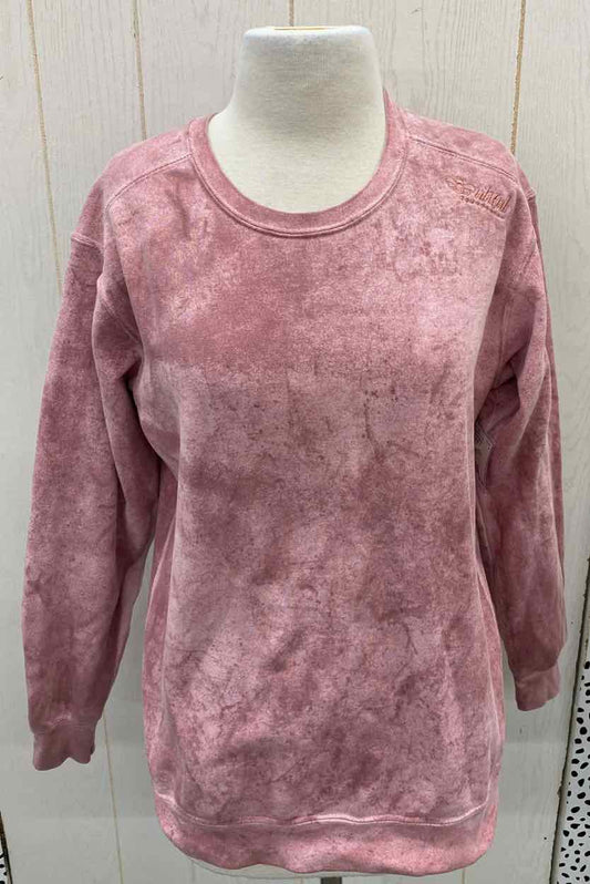 Comfort Colors Pink Womens Size Small Sweatshirt