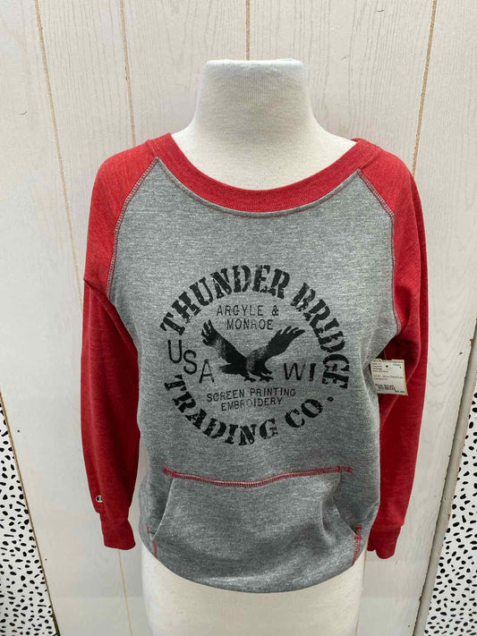 Holloway Red Womens Size Small Sweatshirt