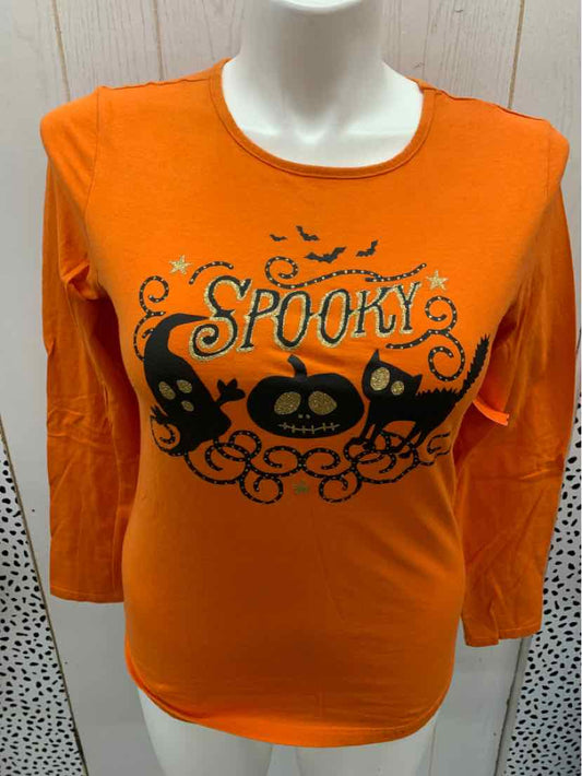 Orange Womens Size L Shirt