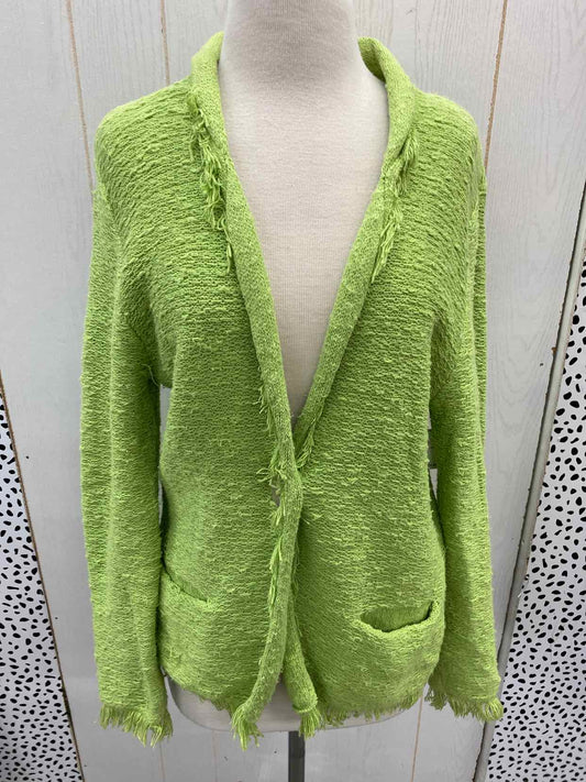 Chico's Green Womens Size M Sweater