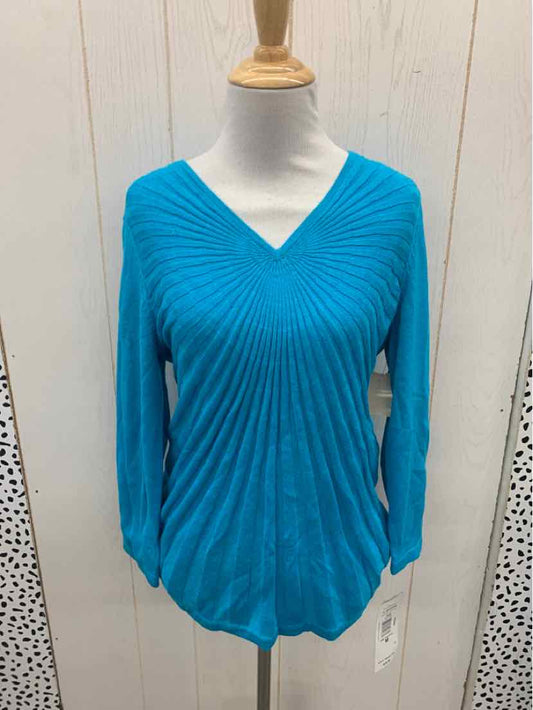 Peter Nygard Blue Womens Size M Sweater