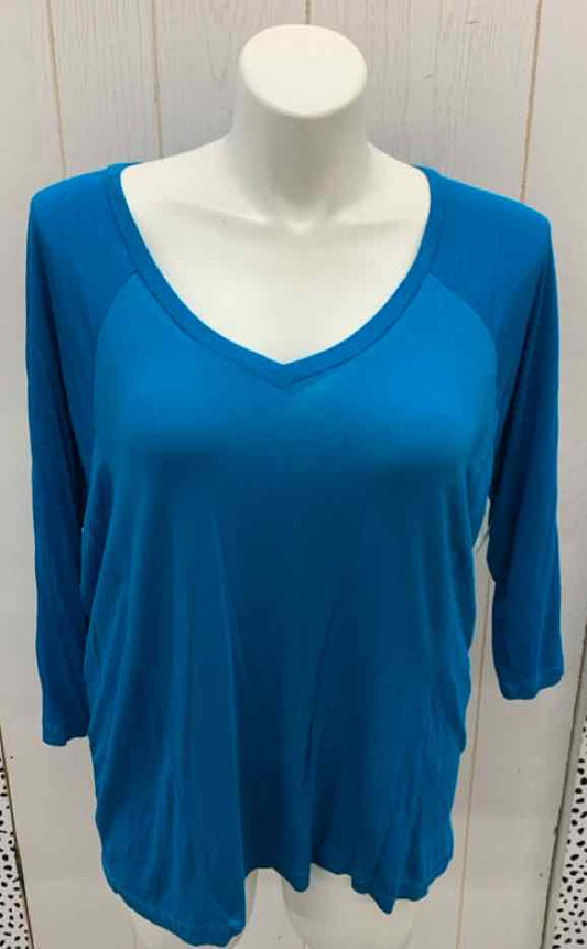 Stylus Blue Womens Size XL Shirt