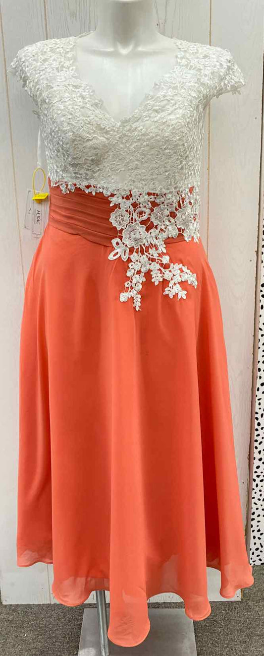 Coral Womens Size 16 Gown/Evening Wear