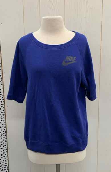 Nike Blue Womens Size M Sweatshirt