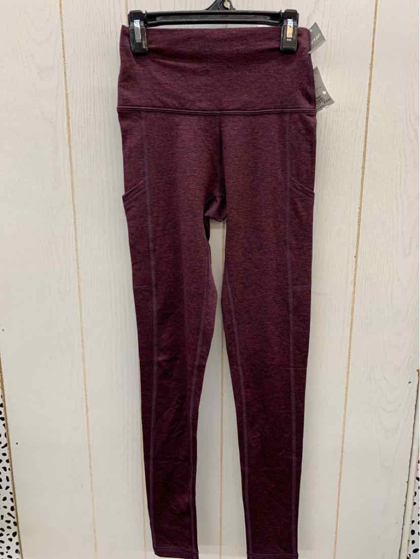 AERIE Burgundy Womens Size Small Leggings