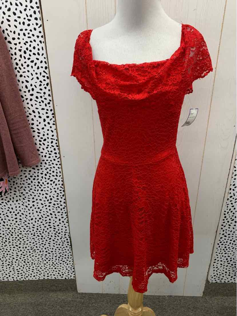 Charlotte Russe Red Junior Size 5/6 Dress