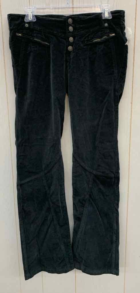 Free People Black Womens Size 6 Pants