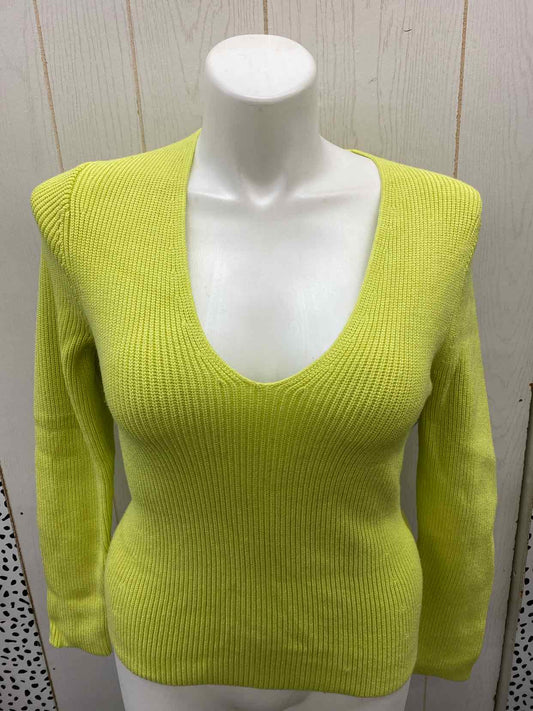 Express Yellow Womens Size L Sweater