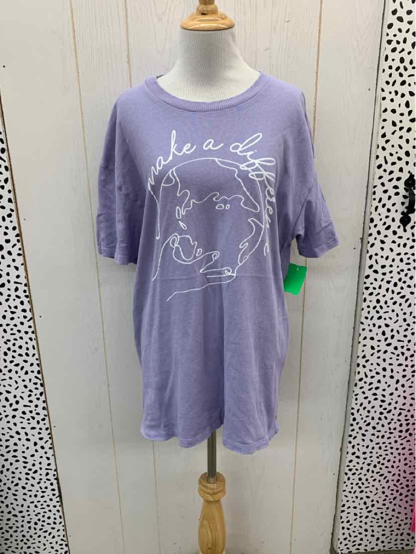 American Eagle Lavender Womens Size XS Shirt