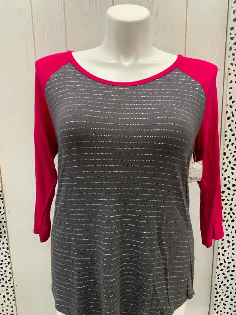 Maurices Pink Womens Size L Shirt