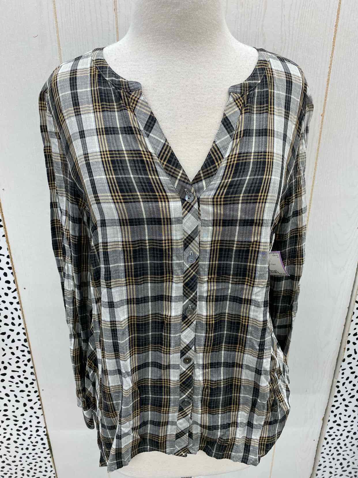 J Jill Gray Womens Size Small Shirt