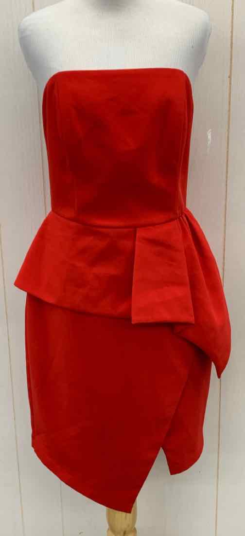 Adelyn Rae Red Womens Size 4/6 Dress