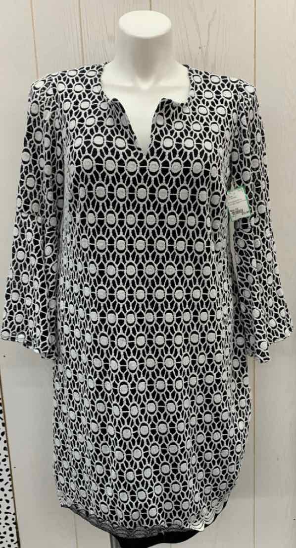 Roz & Ali Black Womens Size 1X Dress