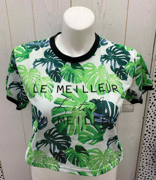 Forever 21 Green Junior Size L Shirt