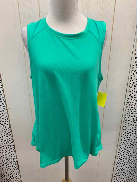 Athletic Works Green Womens Size M Tank Top