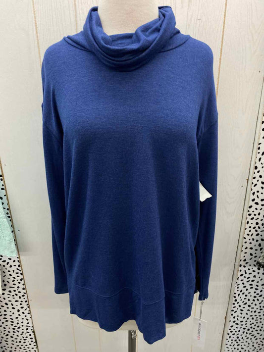 Liz Claiborne Blue Womens Size M Shirt