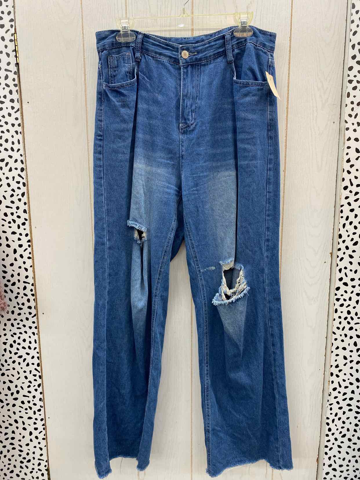 Blue Womens Size 12/14 Jeans