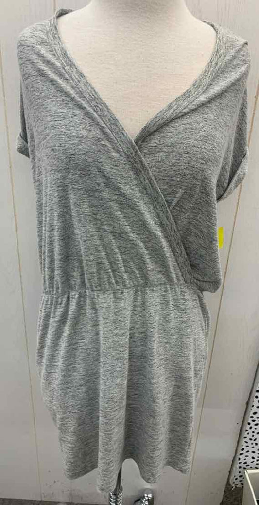 Lou & Grey Gray Womens Size 8/10 Dress