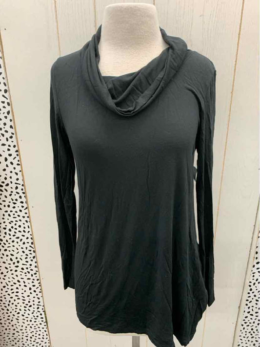 Cuddl Duds Black Womens Size M Shirt