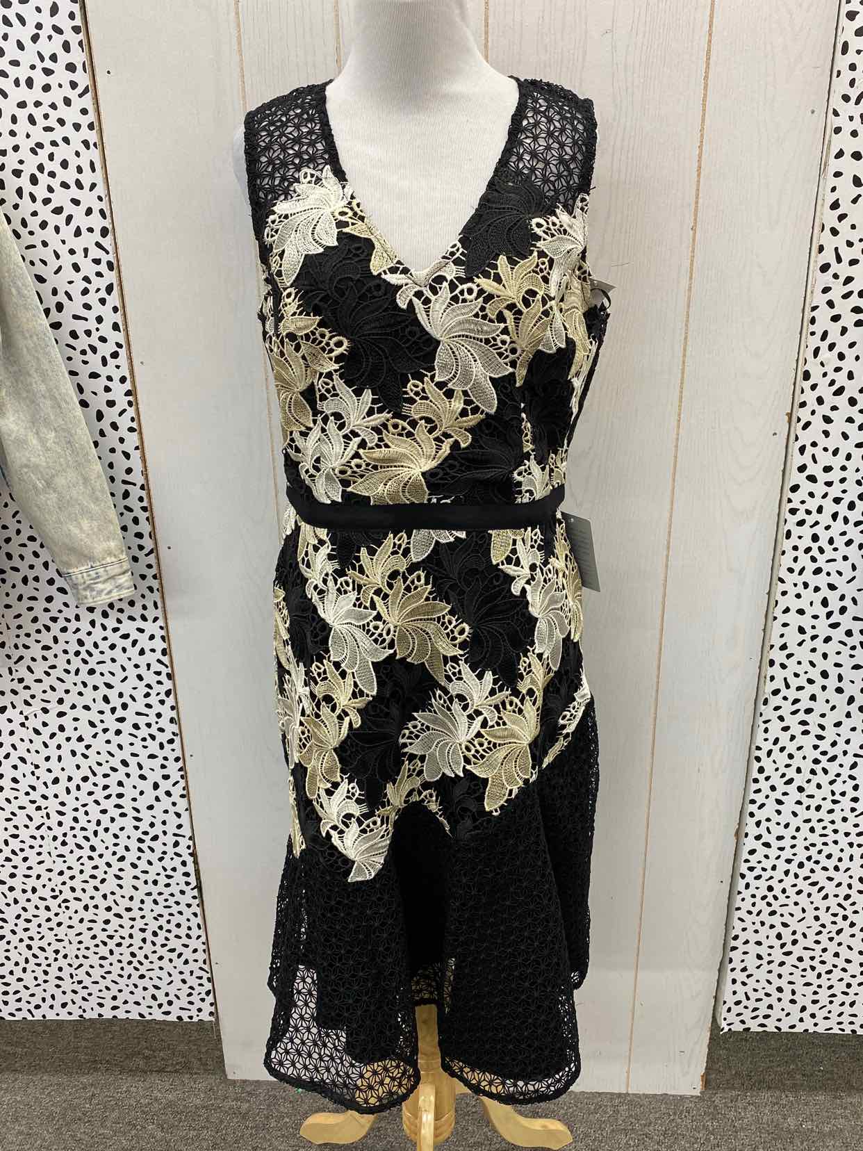 Adelyn Rae Black Womens Size 8/10 Dress