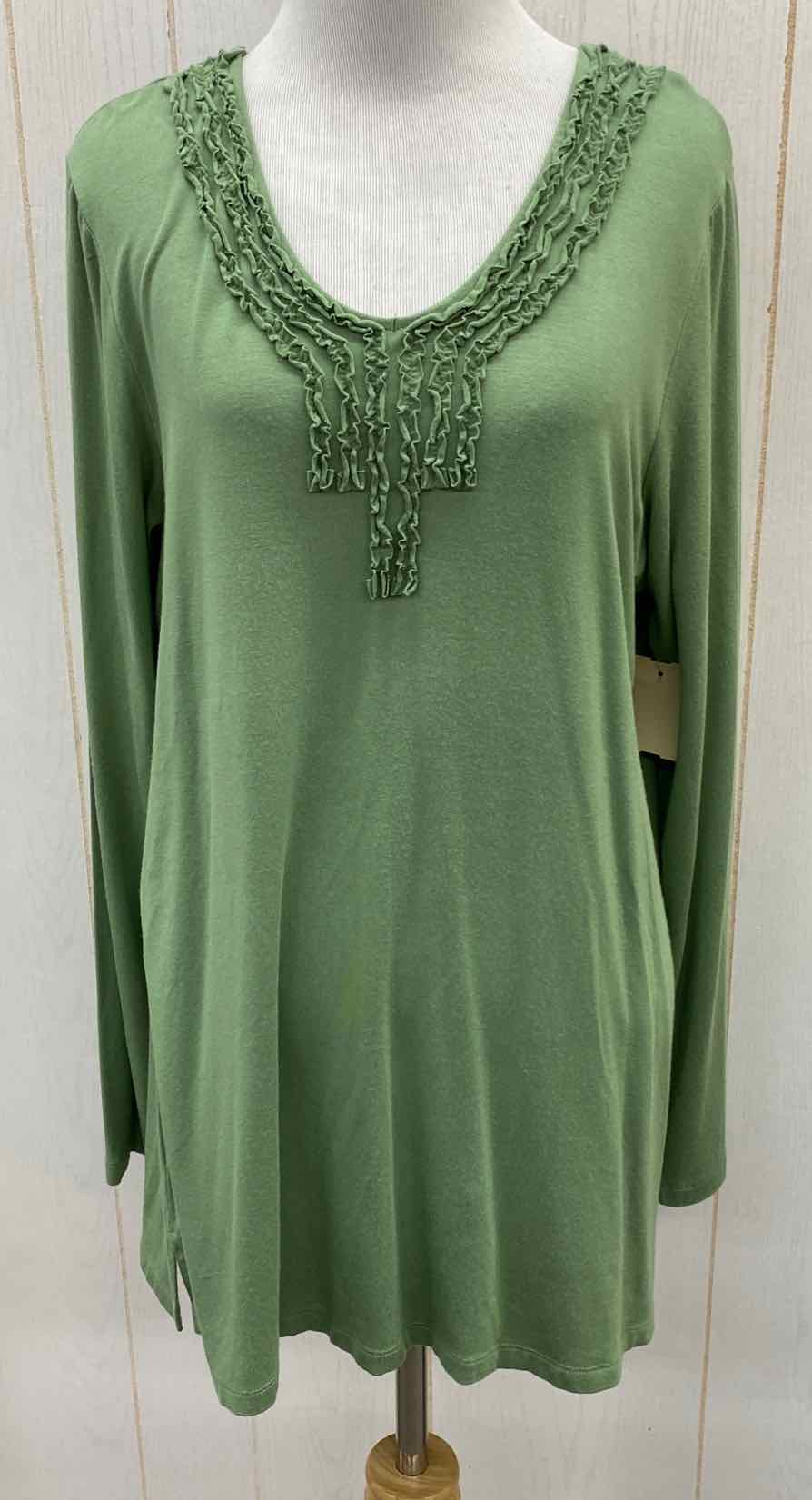 Green Womens Size M Shirt