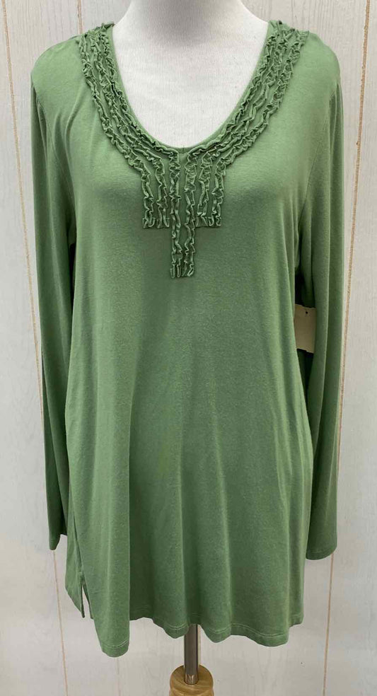 Green Womens Size M Shirt
