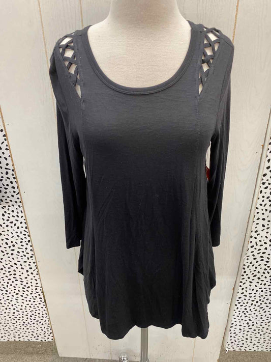 Maurices Black Womens Size M Shirt