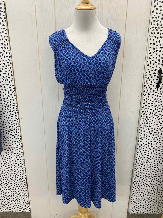 Daisy Fuentes Blue Womens Size 6 Dress