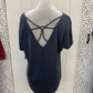 Paper Moon Gray Womens Size XS Shirt