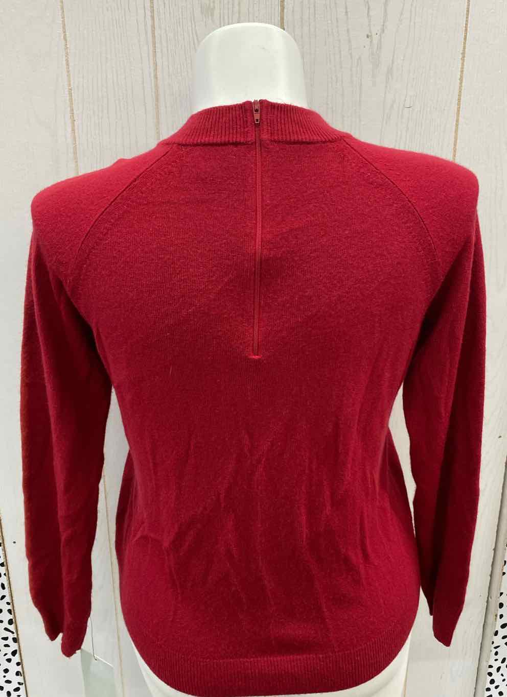 Red Womens Size L Sweater