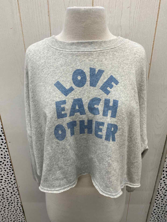 American Eagle Gray Womens Size S/M Sweatshirt